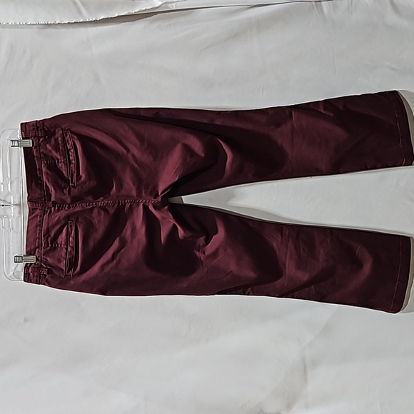 J.Crew, Sammie, Pants Sz 27, Cotton, Slacks, Dress Casual,Burgundy, Maroon - Picture 11 of 14